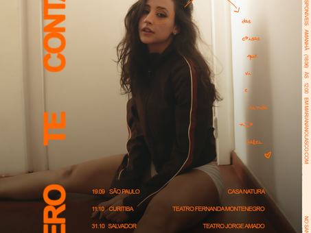 Mariana Nolasco anuncia turnê “Quero Te Contar” com apresentações em seis capitais brasileiras