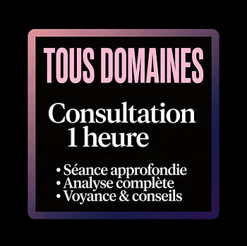 Consultation 1 heure