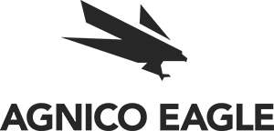 Agnico Eagle logo displayed in black 