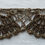 Thumbnail: A Lot of 6 Antique Gold Metallic Torch Lace Trim French