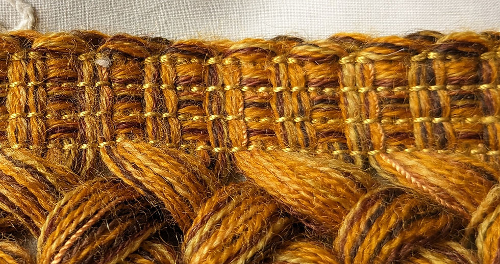 Thumbnail: Antique Wool Tassel Trim French