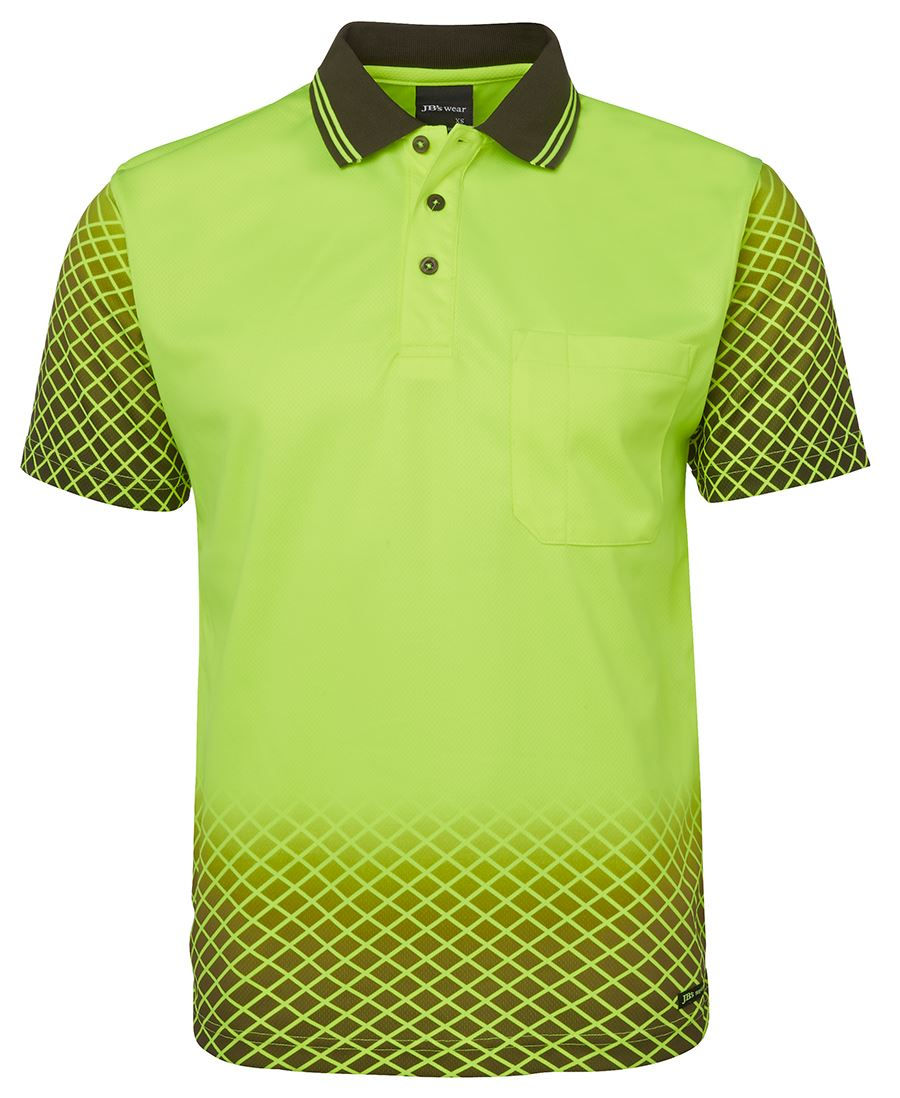 Thumbnail: HI VIS NET SUB POLO