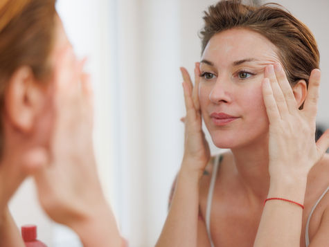 Age-changes around eyes in mid-forties