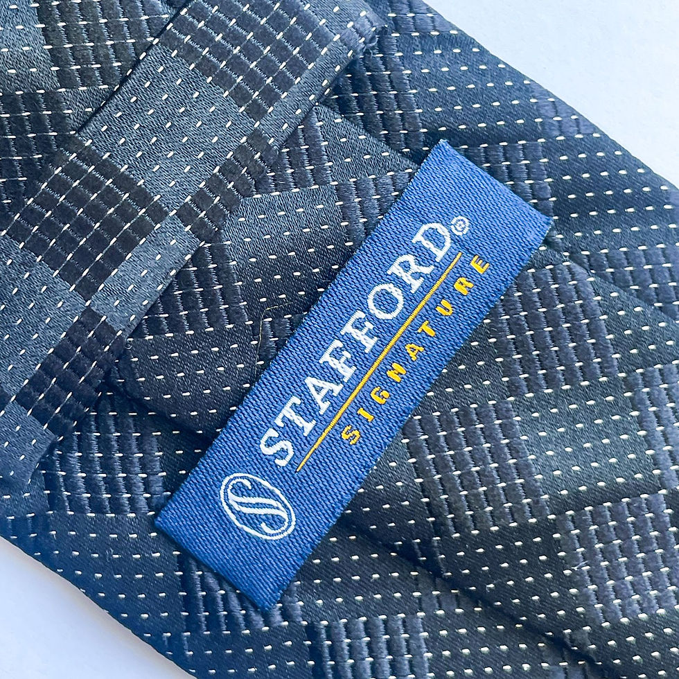 Corbata Stafford Signature con un hermoso patrón
