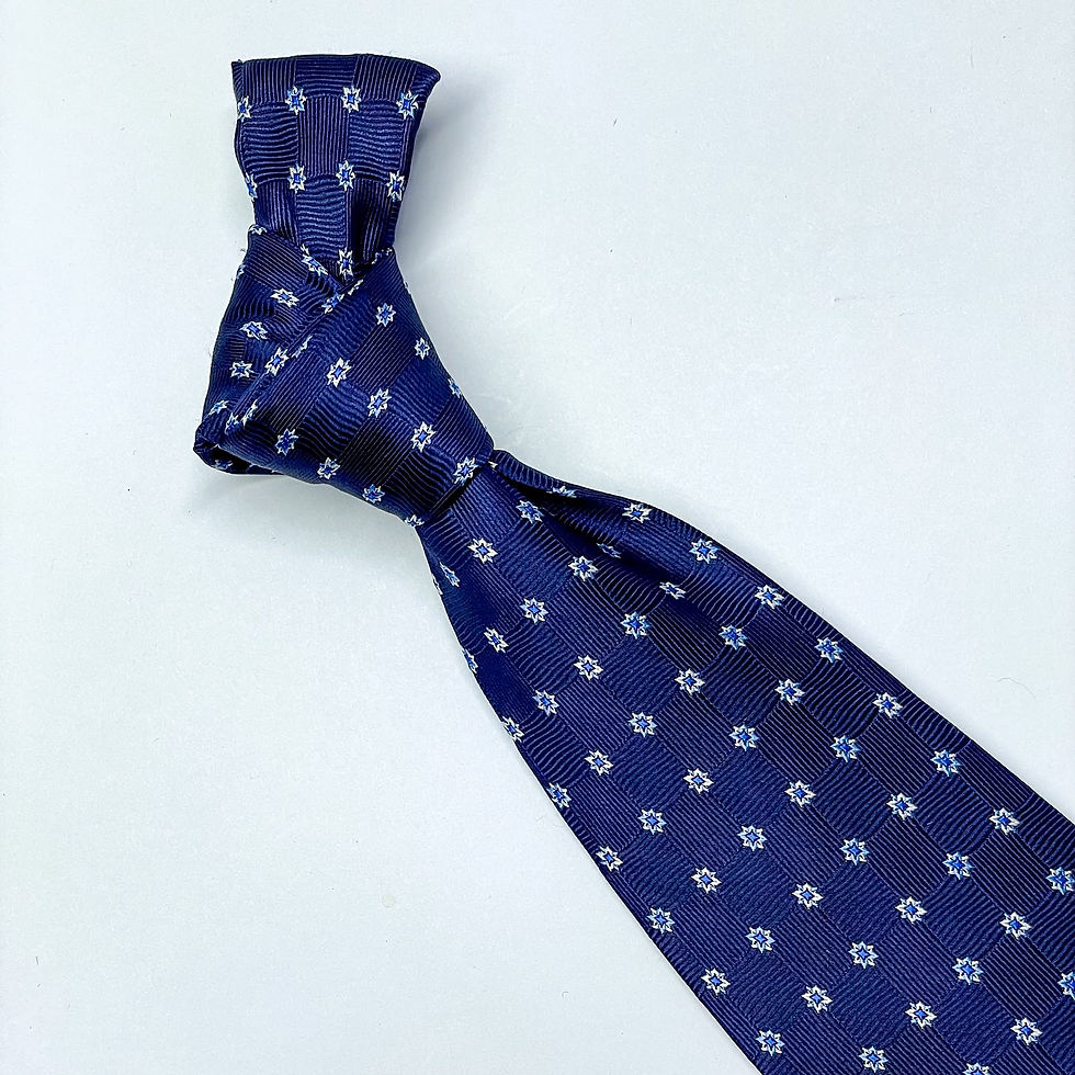 Corbata GEORGE de seda con diseño de flores