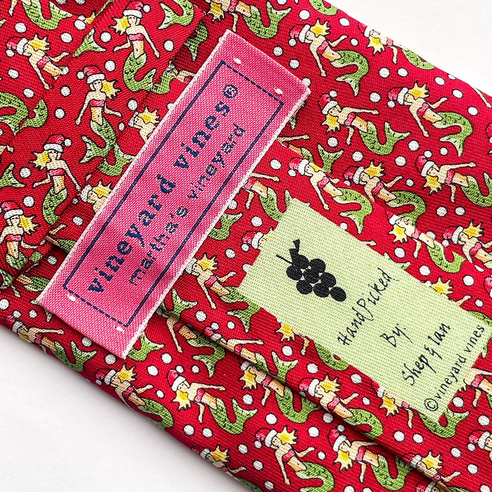 Corbata Vineyard Vines temática de navidad