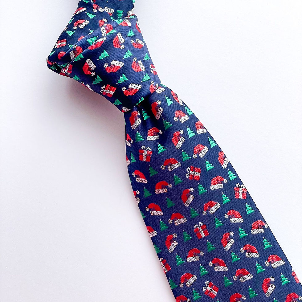 Hermosa corbata  Navideña