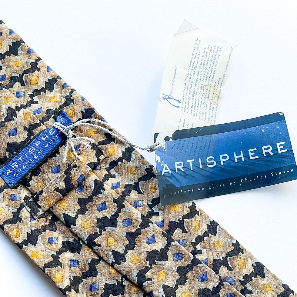 Corbata Artisphere con 🏷️ con diseño de patrón