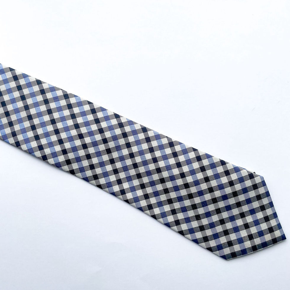 Miniatura: Corbata MERONA con diseño escoces cuadriculado