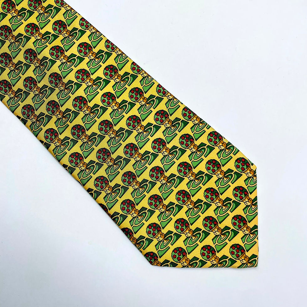 Miniatura: Corbata Brooks Brothers de seda, Hecha en USA 🇺🇸 , con un hermoso diseño en patron
