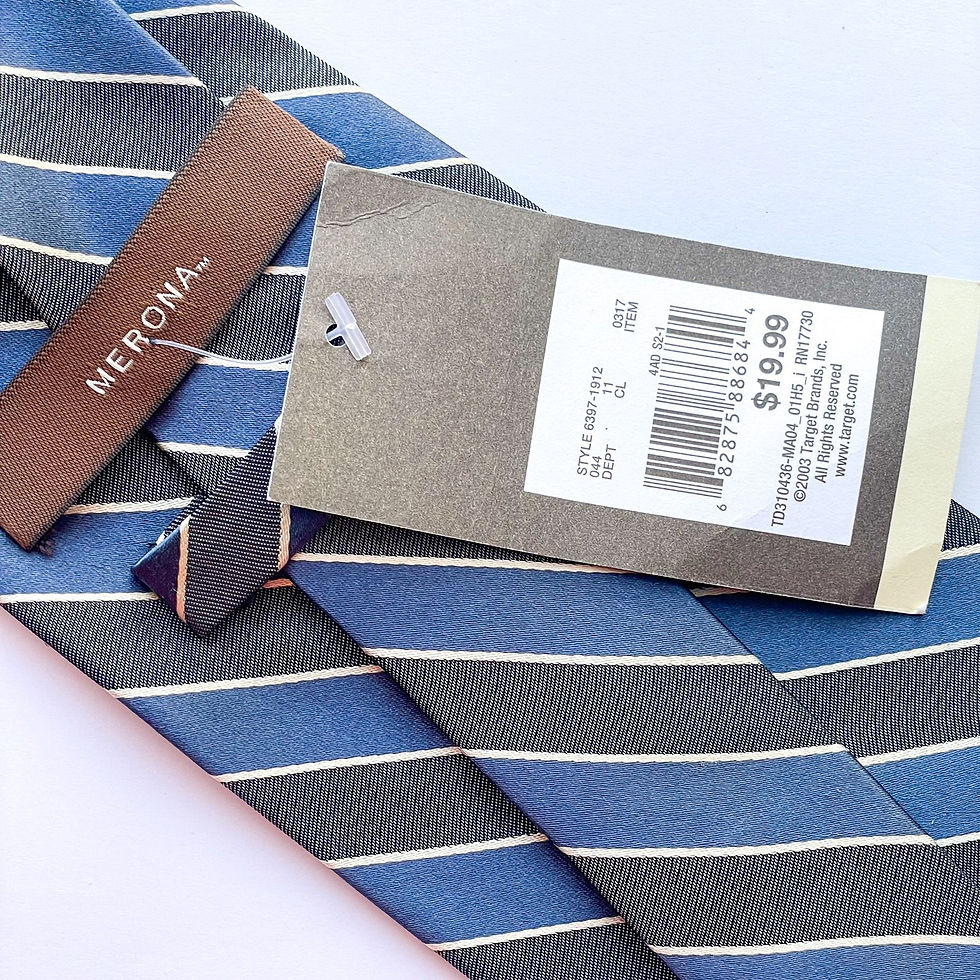 Corbata MERONA con etiqueta 🏷️