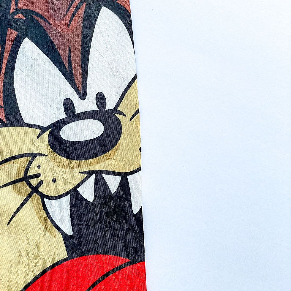Miniatura: Corbata Looney Tunes Stamp Collection demonio de Tazmania