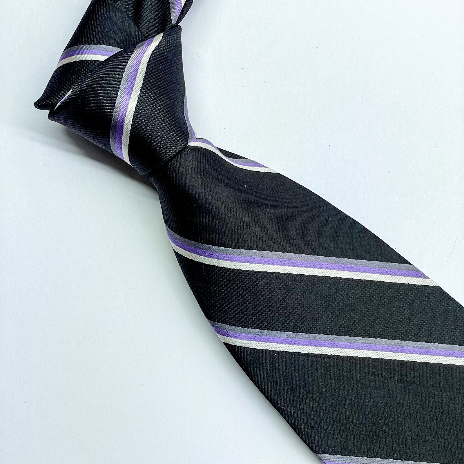 Corbata CHAPS - 100% seda - 8,8cm de ancho al final