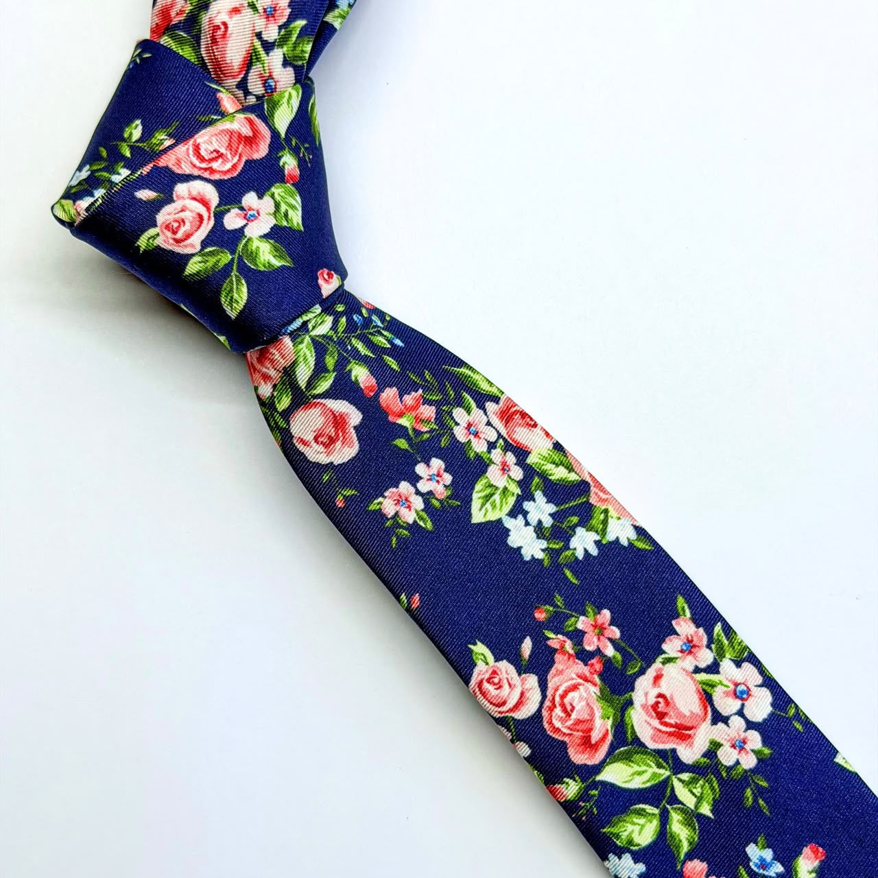 Corbata Express- 100% seda - 5,8cm de ancho al final