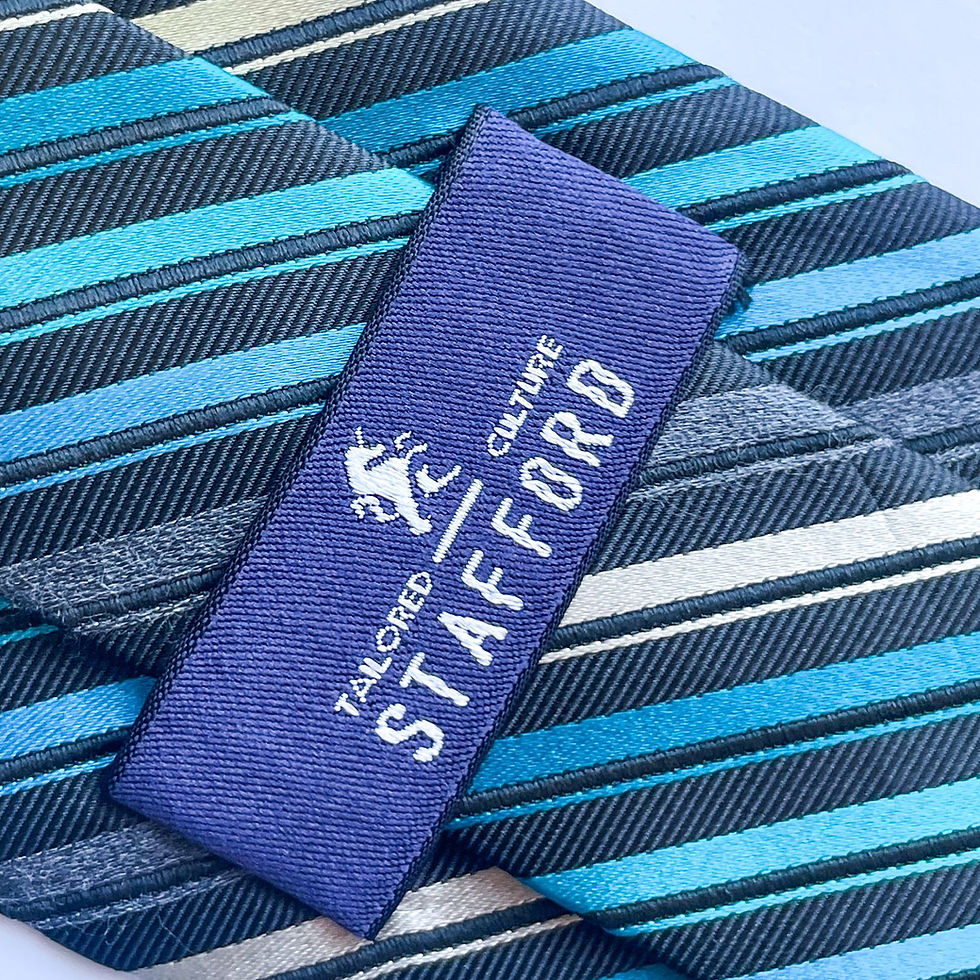 Corbata Stafford Tailored Culture diseño a rayas
