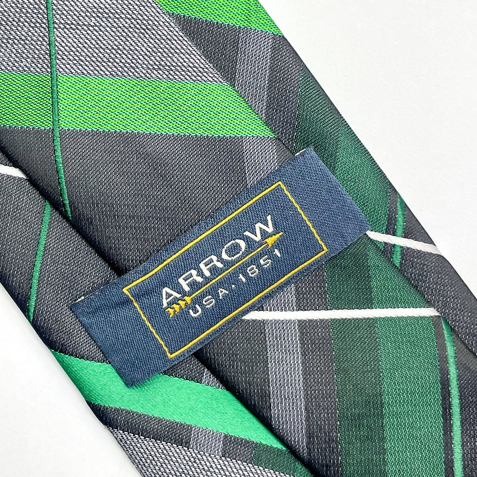 Corbata  Arrow con hermoso diseño escoces
