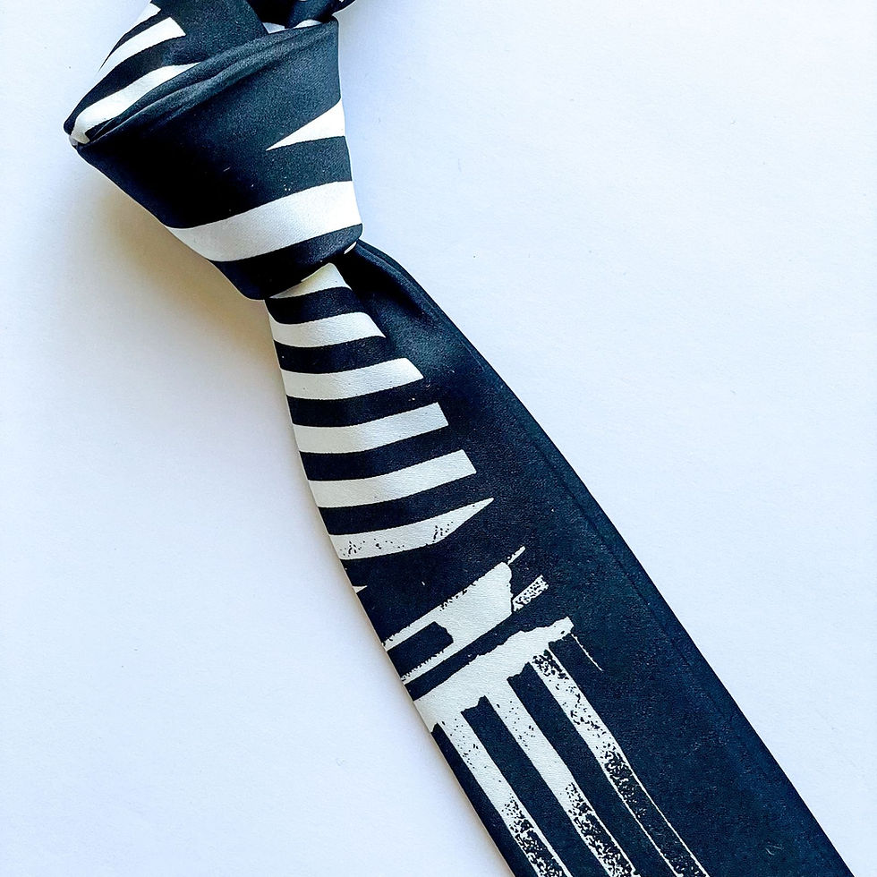 Corbata con hermoso diseño