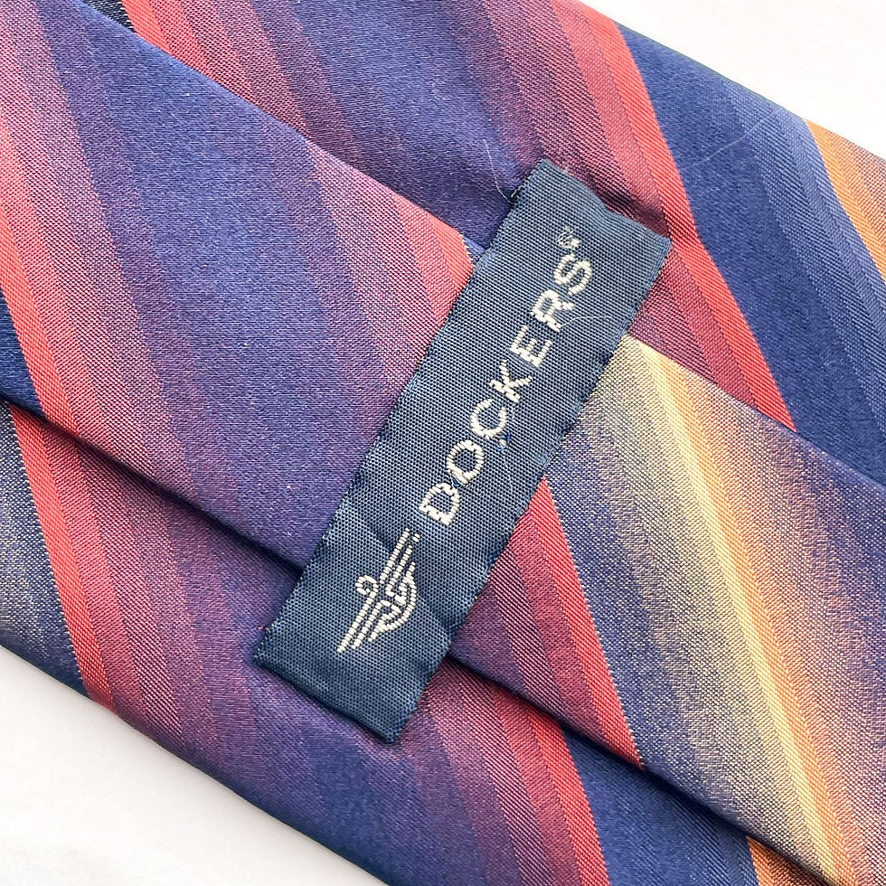 Corbata Dockers con diseño a rayas