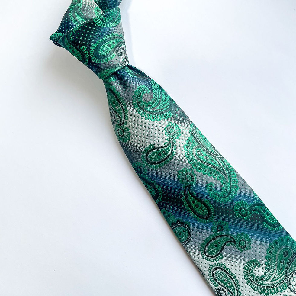 Corbata Alexander Logan Neckwear con diseño paisley