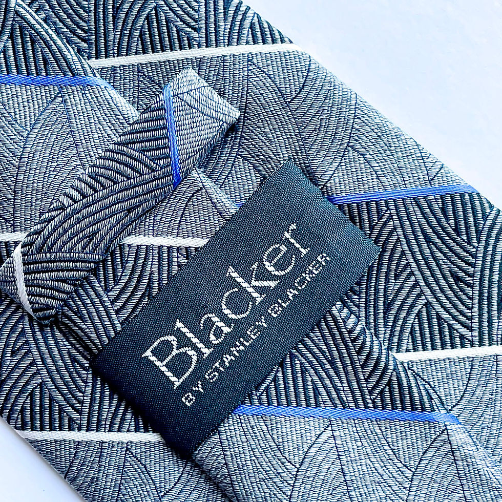 Corbata Blacker de seda con un hermoso diseño