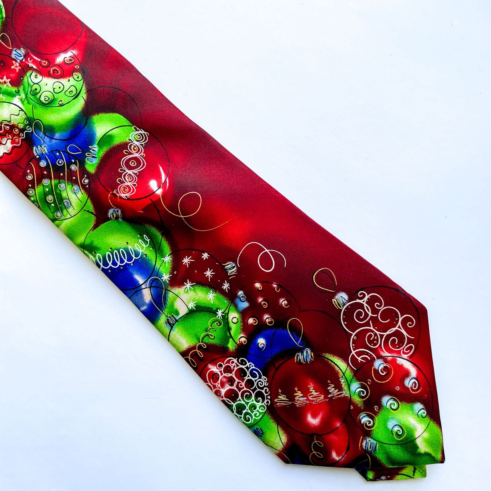 Corbata Navidad J.Garcia Collection de esferas navideñas