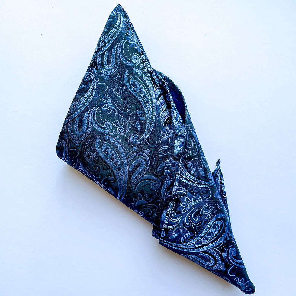 Pañuelo con diseño paisley