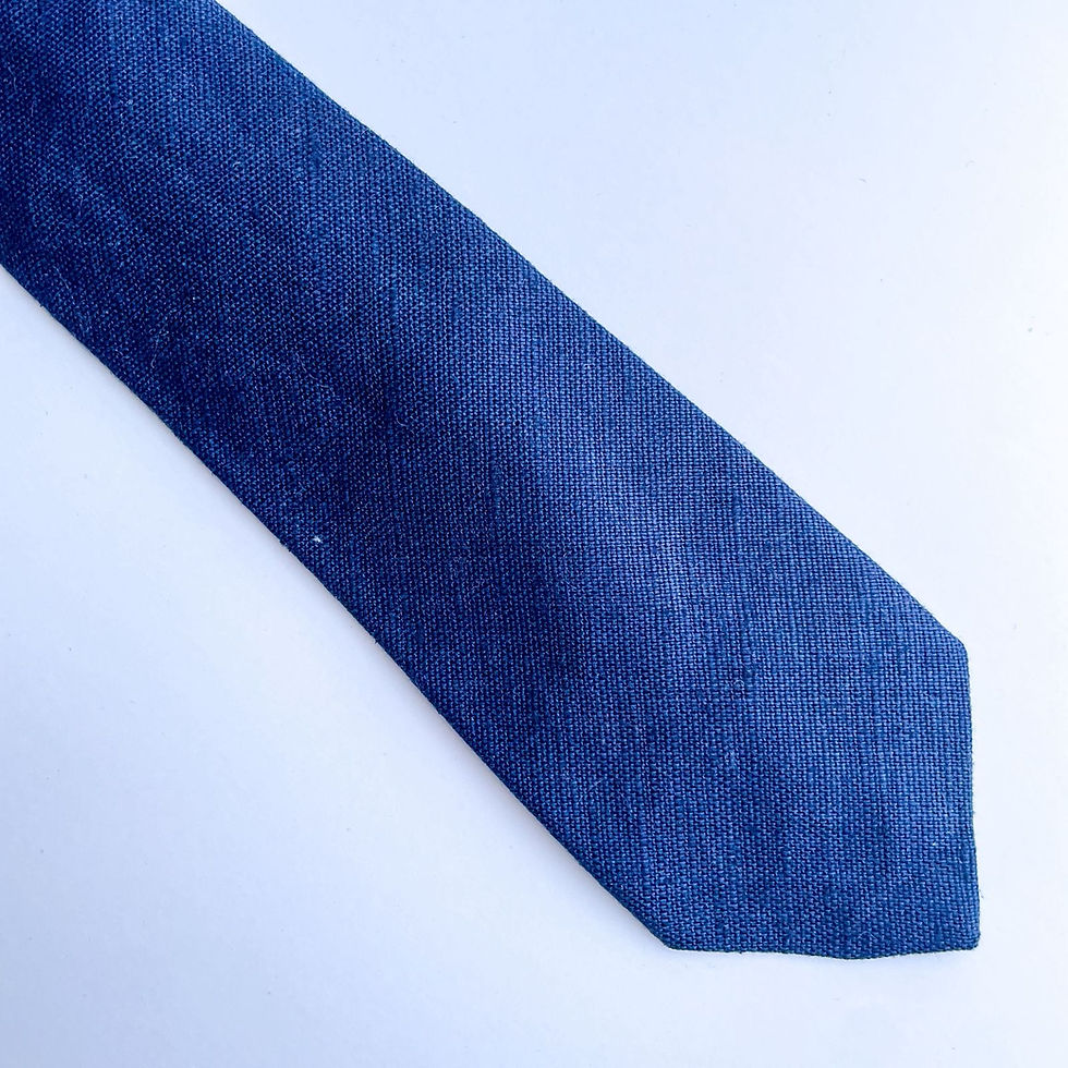 Miniatura: Corbata Rooster de lino