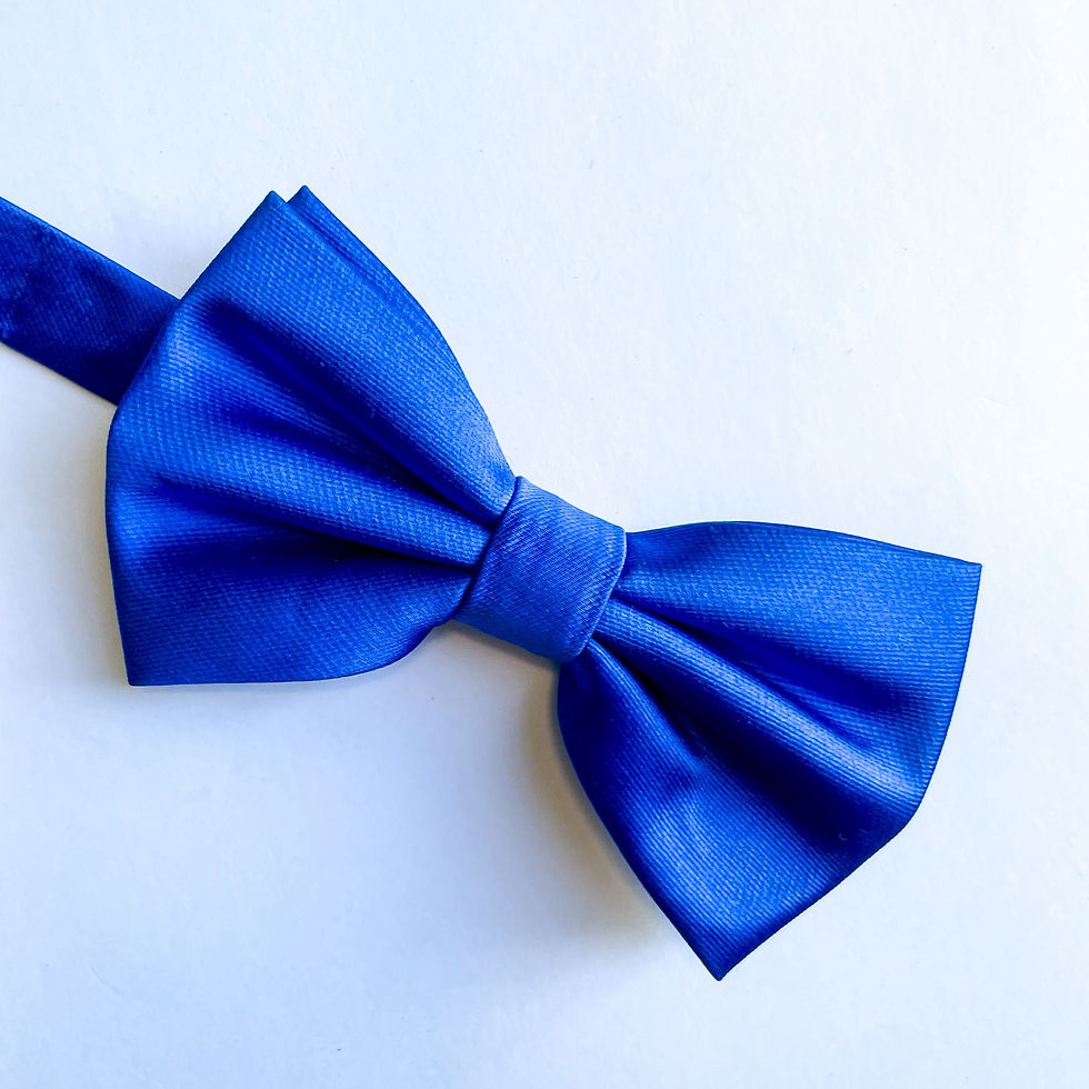 Corbatín Alizeal de color azul