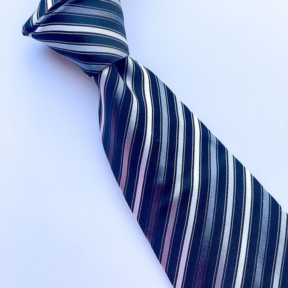 Corbata con etiqueta 🏷️ (28,00) Croft&barrow con diseño a rayas