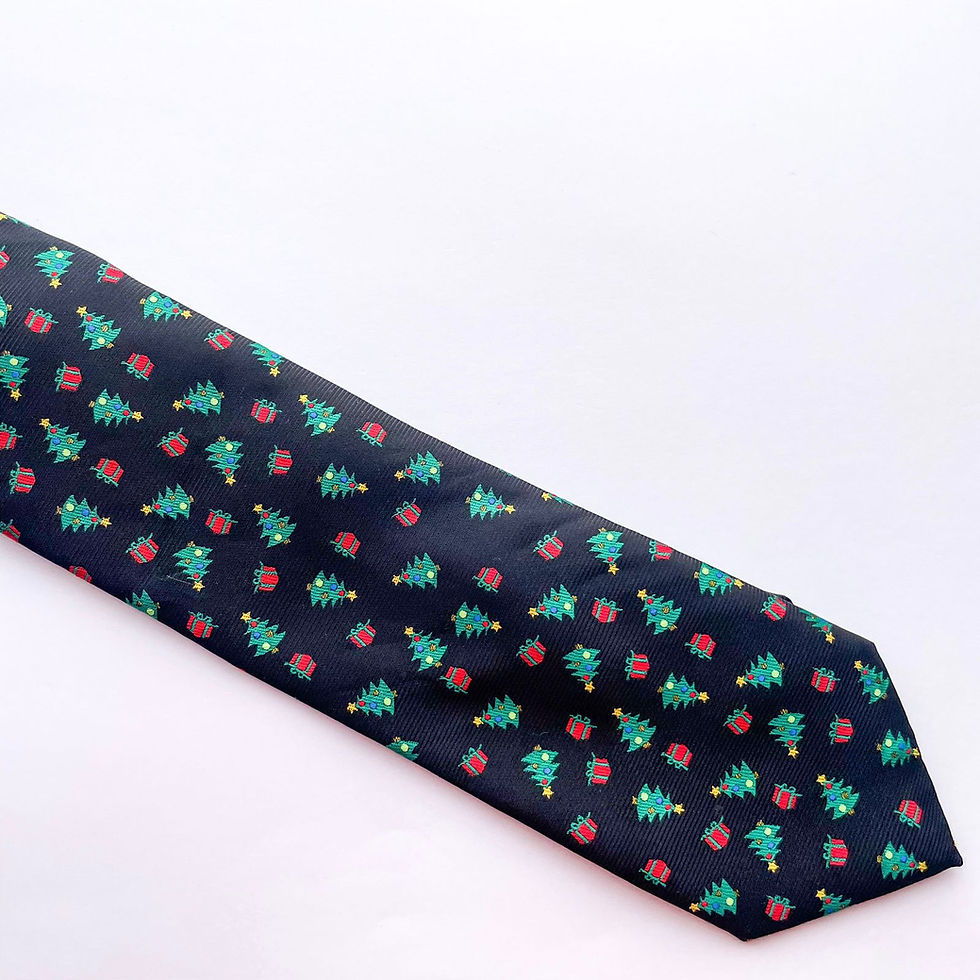 Hermosa corbata Holiday Traditions Navidad