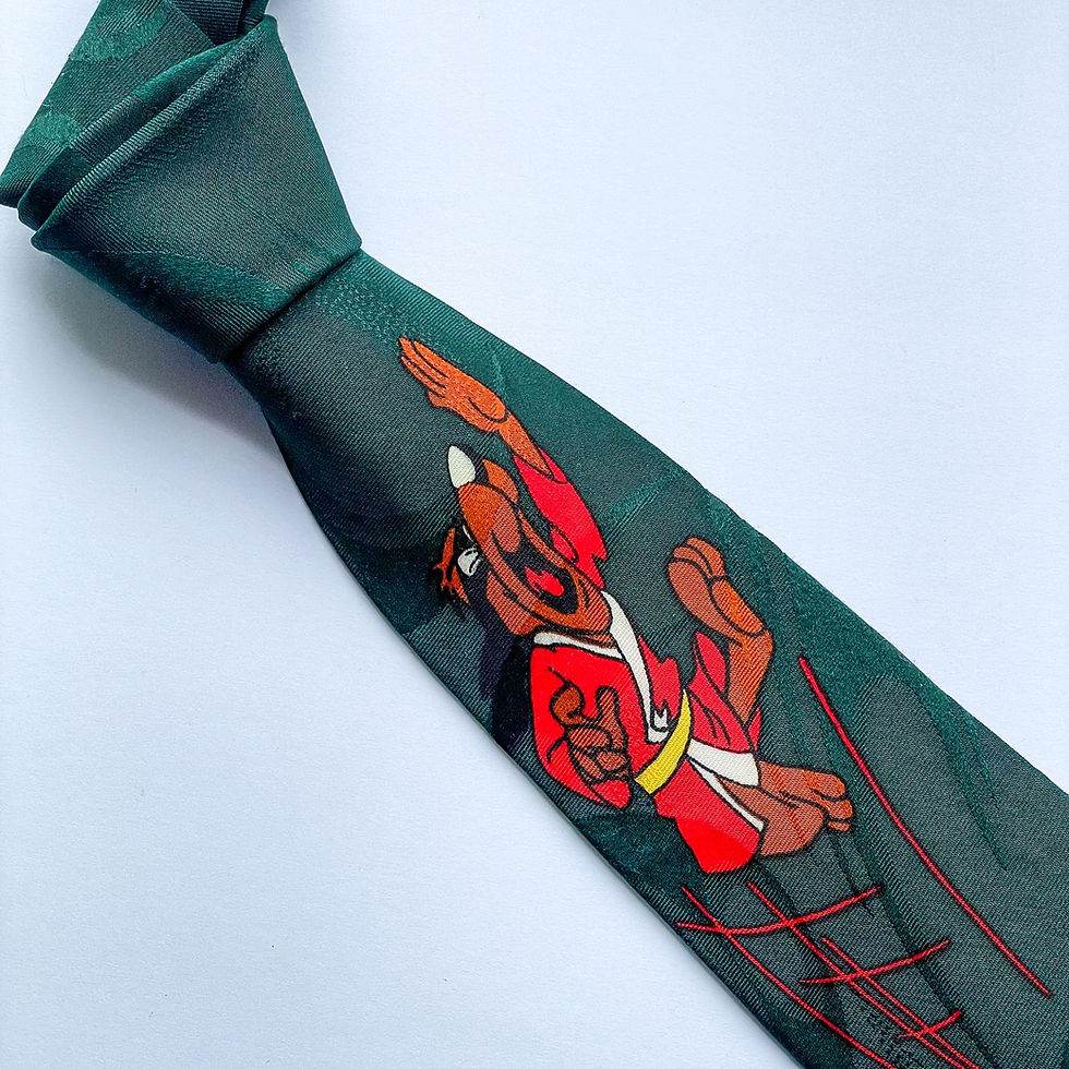 Corbata con diseño de Toop Force dibujos animados