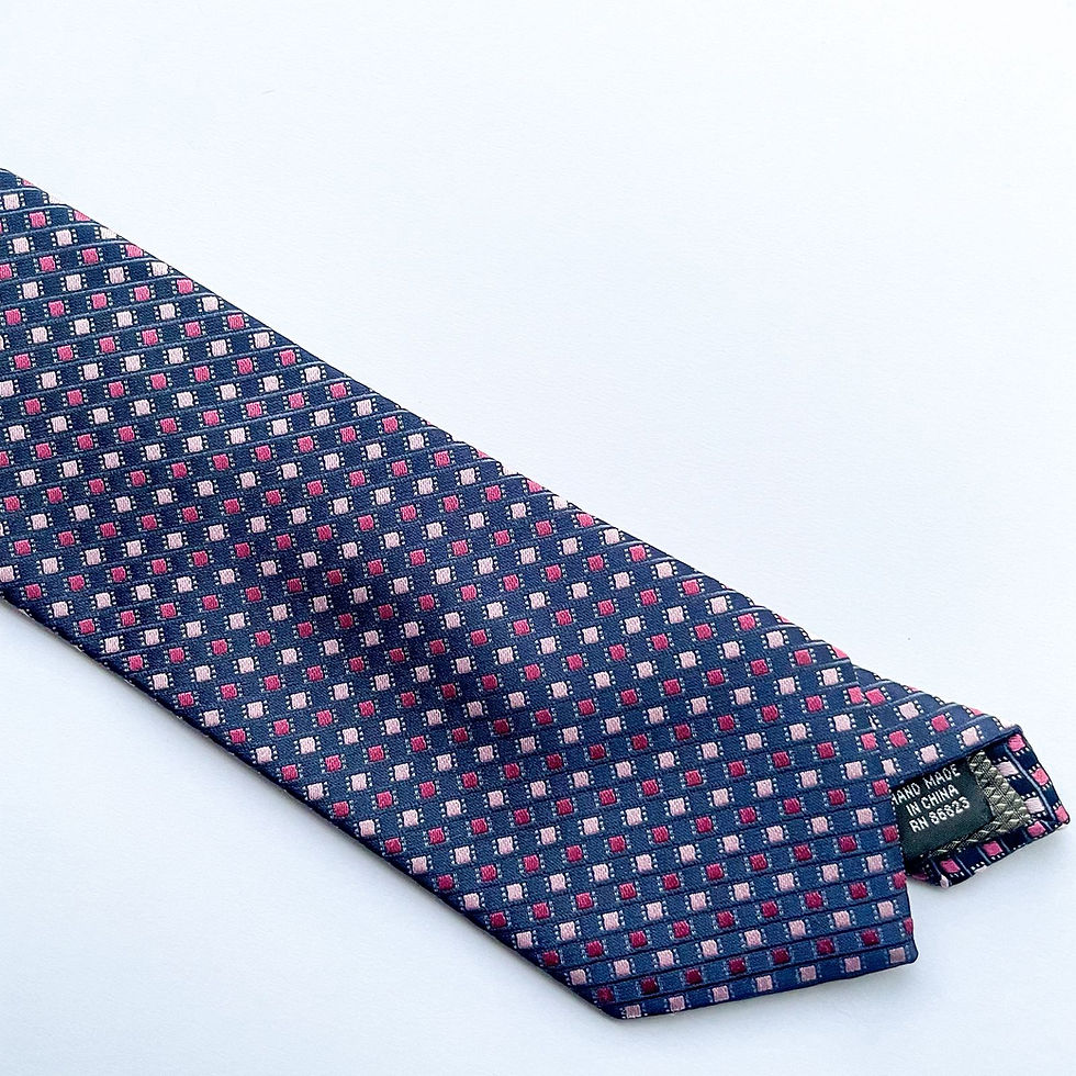 Miniatura: Corbata IVY CREW con etiqueta 🏷️ con un hermoso diseño de patron