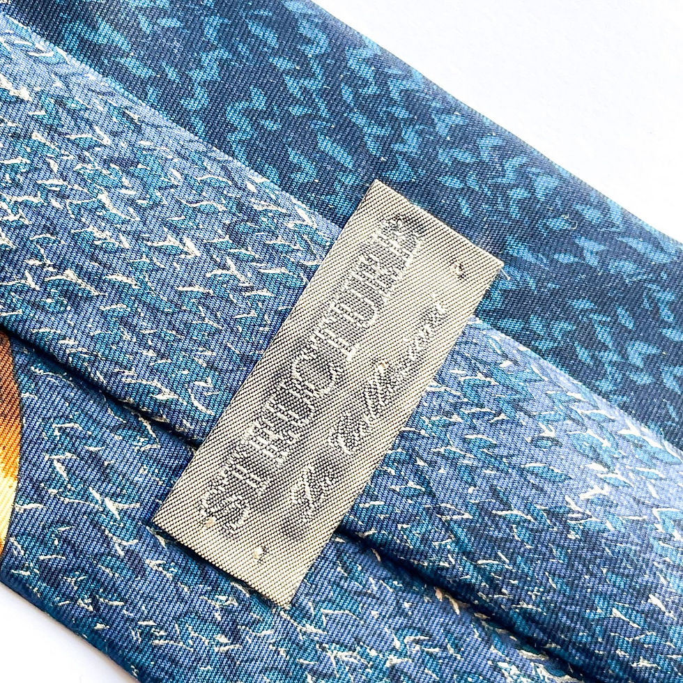 Miniatura: Corbata Structure USA con diseño de botines