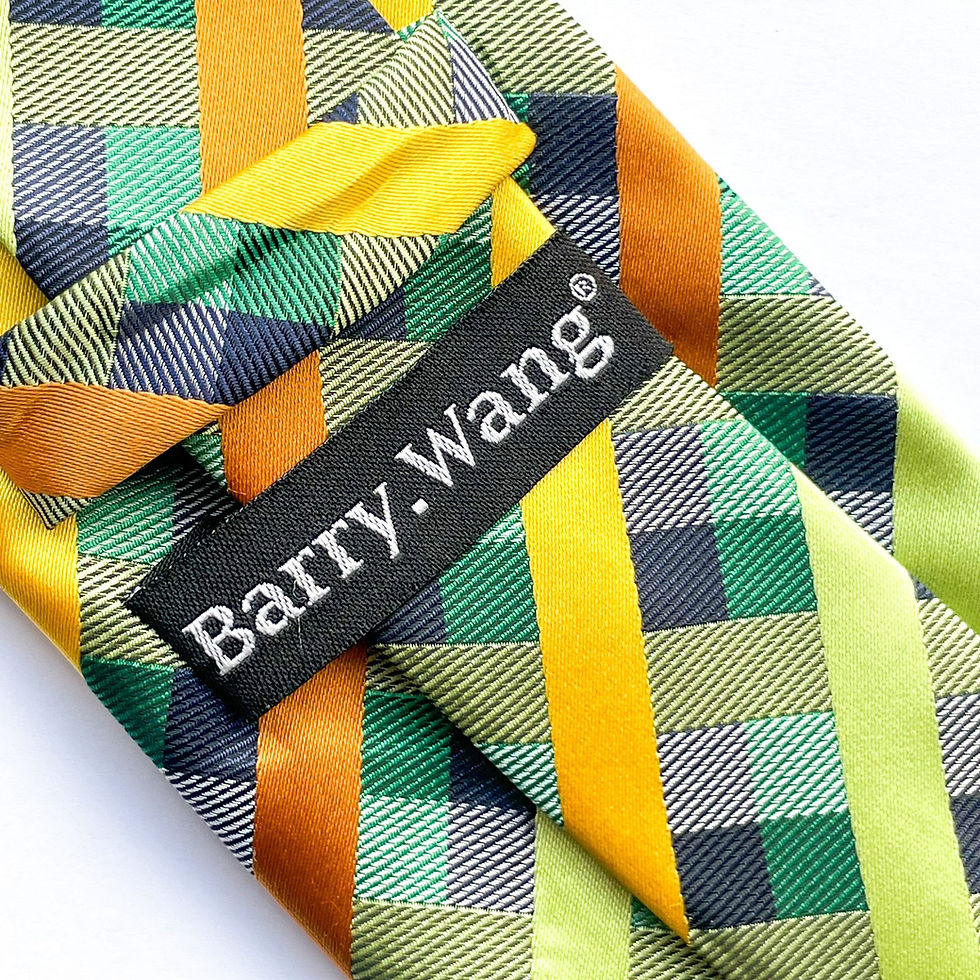 Miniatura: Corbata Barry. Wang con diseño escocés