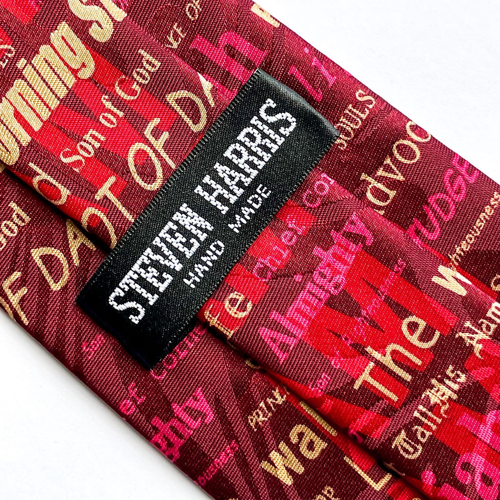 Miniatura: Corbata Steven Harris con diseño “Yo soy Cristo”