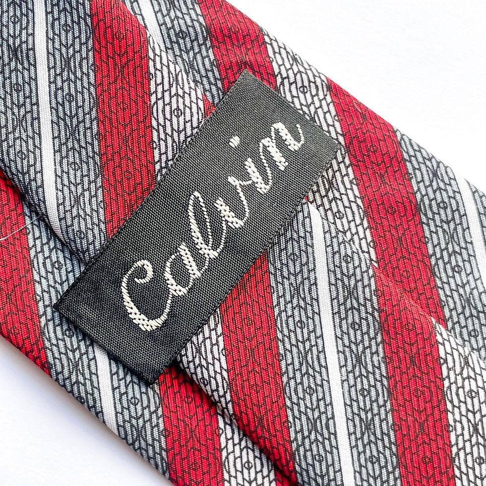 Miniatura: Corbata Calvin con diseño a rayas