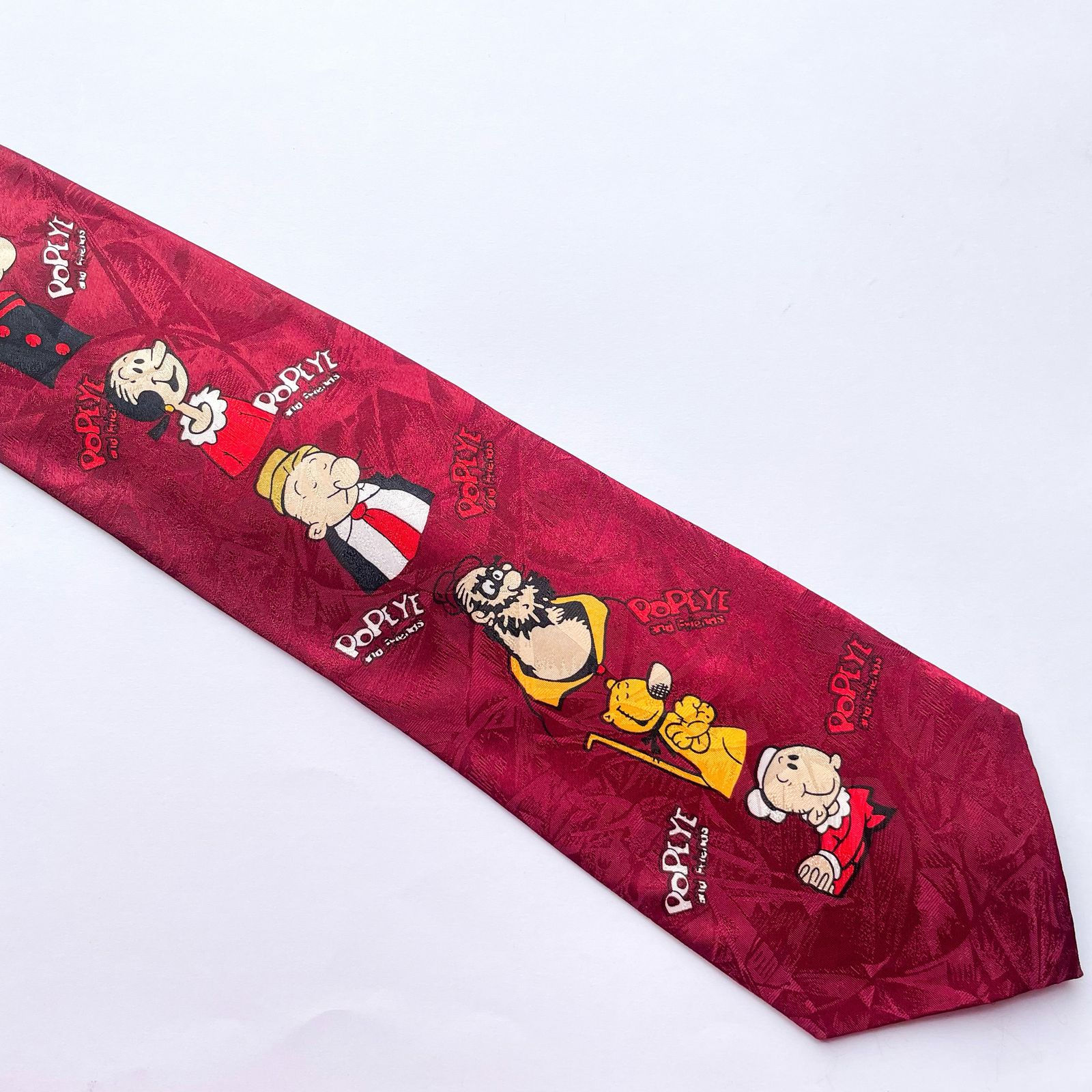 Corbata Cervantes fabrica en Corea con diseño de Popeye