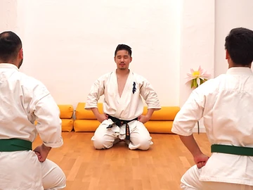 July at the Shinzen Dojo