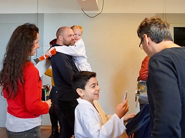 Children's Karate Grading at the Shinzen Dojo