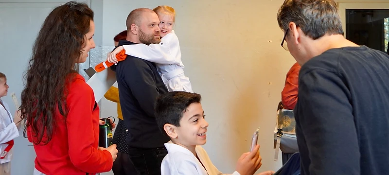 Kinder Karate Prüfung im Shinzen Dojo