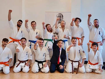Successful: The 2nd Kyu examination this year