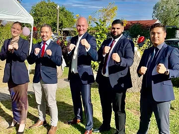 Heartfelt congratulations on the wedding of Andy Ostermann