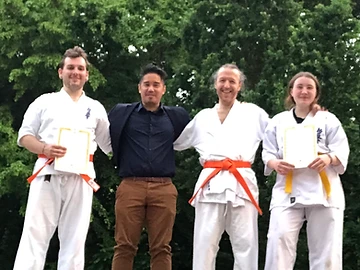 June at the Shinzen Dojo