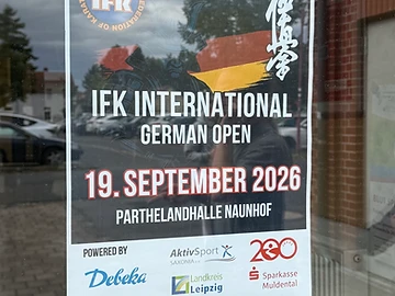 IFK German Open 2026: Ein erster Wettkampf, der in Erinnerung bleibt Schwarzgurt