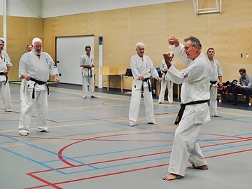 Deepening Kyokushin Karate: Intensive special training with Shihan Roel Wildeboer
