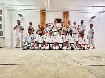Last official Kyokushin Karate training before the Polish summer camp: The Shinzen Dojo Berlin is ready!