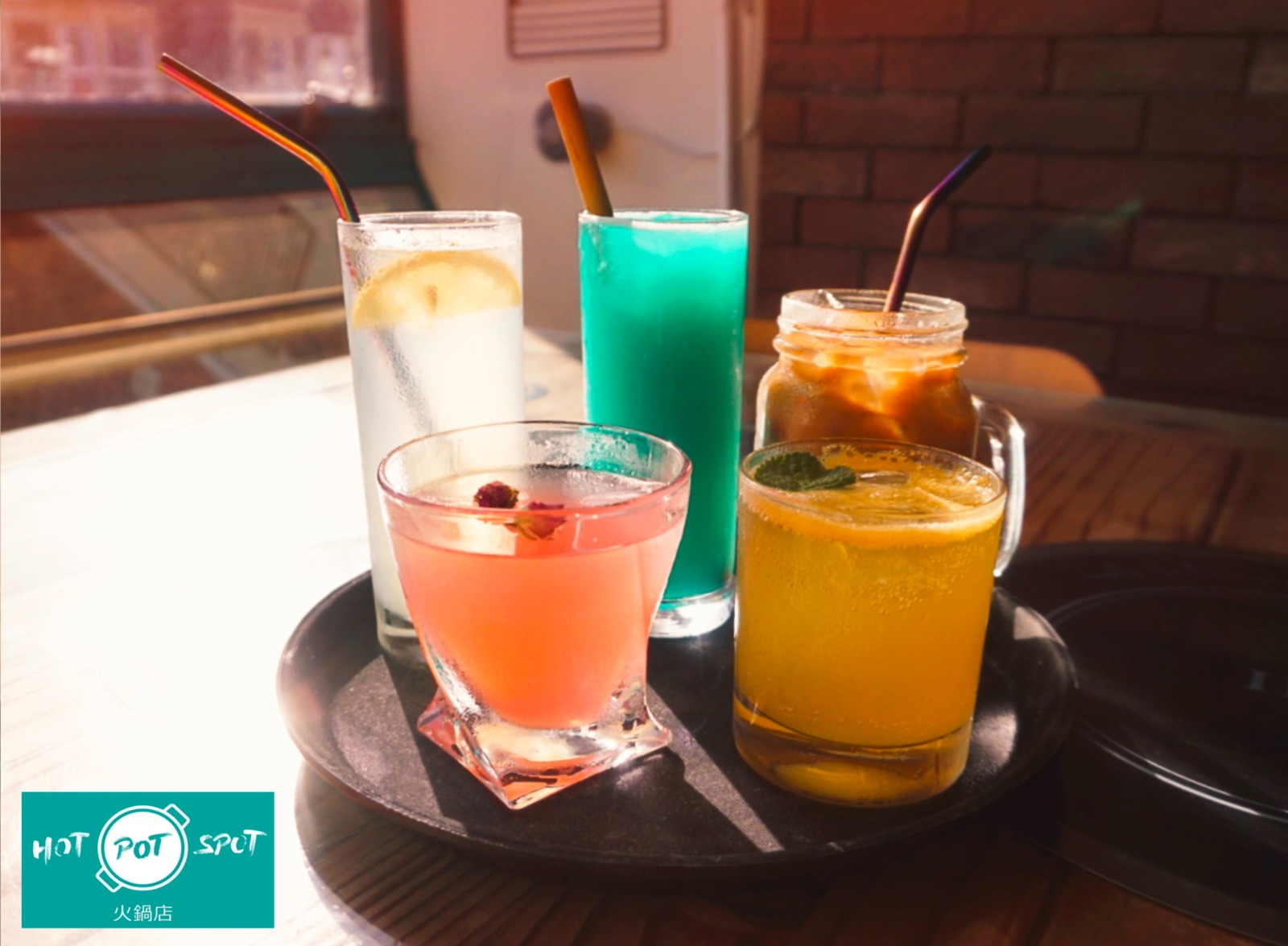 Arranged Food and Objects