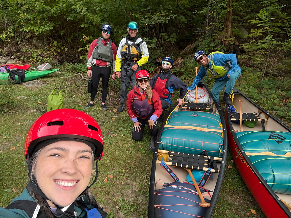 Emma snaps a selfie with Mike, Steve, Hayley, Nick, and Marty.