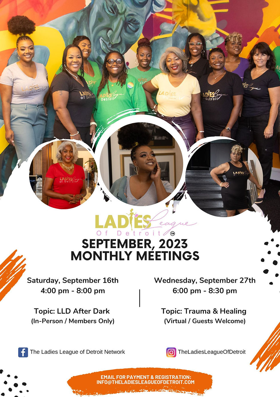 Orange Green Upcoming Events Flyer (11)