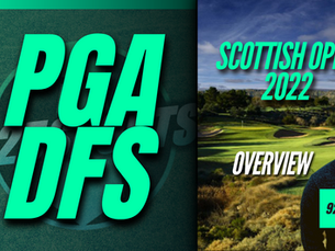 PGA DFS: Scottish Open 2022 + Barbasol Championship (Members Only)